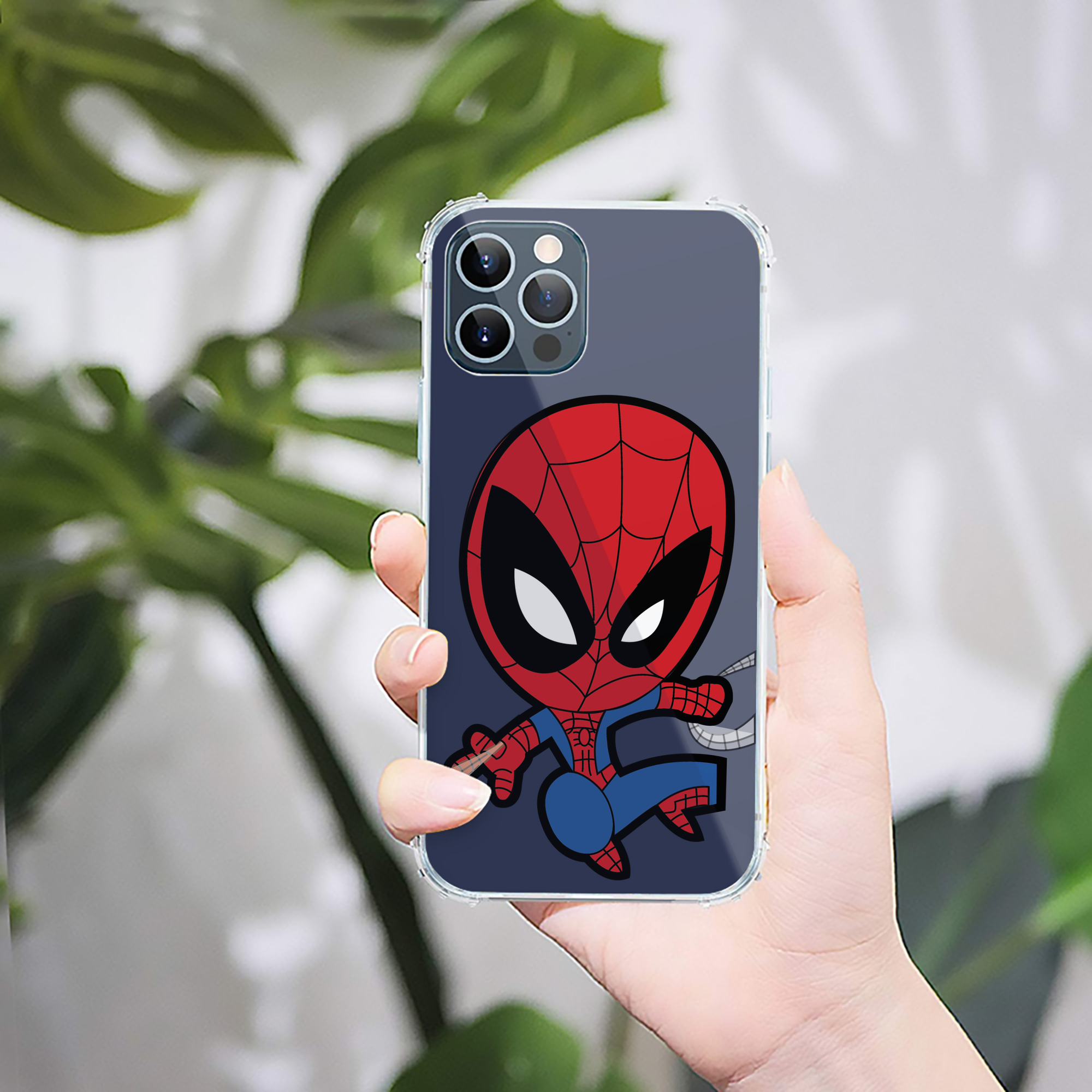 （画像用） アベンジャーズ The Avengers 【iPhone 12シリーズ対応】透明スマホケース（クリアソフトケース）